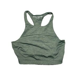 Outdoor Voices Women's XS TechSweat Crop Top Activewear Tank Evergreen Workout
